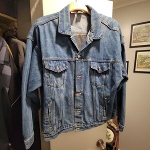 Source Unknown Men's Classic Blue Denim Jacket
